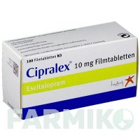 ЦИПРАЛЕКС (CIPRALEX) 10 мг таблетки 100 шт - Есциталопрам LUNDBECK