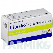ЦИПРАЛЕКС (CIPRALEX) 10 мг таблетки 100 шт - Эсциталопрам LUNDBECK