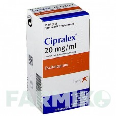 ЦИПРАЛЕКС (CIPRALEX) 20 мг/мл капли 15 мл - Эсциталопрам LUNDBECK