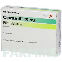 ЦИПРАМИЛ (CIPRAMIL) 20 мг таблетки 50 шт - Циталопрам KOHLPHARMA