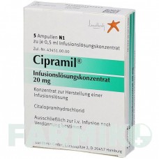 ЦИПРАМИЛ (CIPRAMIL) 20 мг концентрат 5x0,5 мл - Циталопрам LUNDBECK