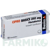 ЦИПРО (CIPRO) 250 мг таблетки 10 шт - Ципрофлоксацин BASICS