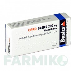 ЦИПРО (CIPRO) 250 мг таблетки 16 шт - Ципрофлоксацин BASICS