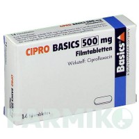 ЦИПРО (CIPRO) 500 мг таблетки 14 шт - Ципрофлоксацин BASICS