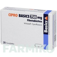 ЦИПРО (CIPRO) 750 мг таблетки 10 шт - Ципрофлоксацин BASICS
