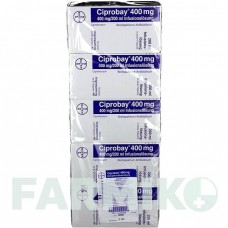 ЦИПРОБАЙ (CIPROBAY) 400 мг раствор 5x200 мл - Ципрофлоксацин BAYER