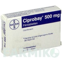 ЦИПРОБАЙ (CIPROBAY) 500 таблетки 28 шт - Ципрофлоксацин KOHLPHARMA
