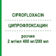 ЦИПРОФЛОКСАЦИН (CIPROFLOXACIN) 2 мг/мл 400 мг/200 мл раствор 10x200 мл - Ципрофлоксацин DEMO PHARMACEUTICALS