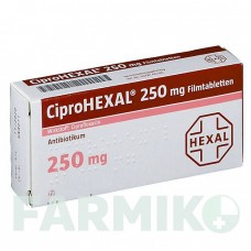 ЦИПРОГЕКСАЛ (CIPROHEXAL) 250 мг таблетки 28 шт - Ципрофлоксацин HEXAL