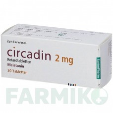 ЦИРКАДИН (CIRCADIN) 2 мг таблетки 30 шт - Мелатонин EURIMPHARM
