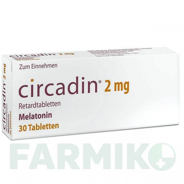 ЦИРКАДИН (CIRCADIN) 2 мг таблетки 30 шт - Мелатонин MEDICE PUTTER
