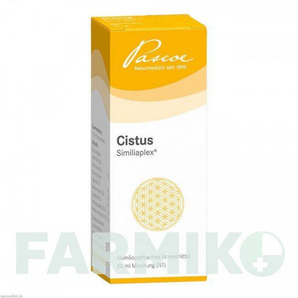 ЦИСТУС СИМИЛИАПЛЕКС (CISTUS SIMILIAPLEX) смесь 50 мл - Гомеопатия PASCOE