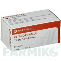 ЦИТАЛОПРАМ (CITALOPRAM) 10 мг таблетки 100 шт - Циталопрам ALIUD PHARMA