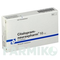 ЦИТАЛОПРАМ (CITALOPRAM) 10 мг таблетки 100 шт - Циталопрам NEURAXPHARM