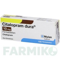 ЦИТАЛОПРАМ (CITALOPRAM) 10 мг таблетки 20 шт - Циталопрам VIATRIS
