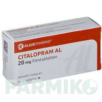 ЦИТАЛОПРАМ (CITALOPRAM) 20 мг таблетки 50 шт - Циталопрам ALIUD PHARMA