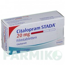 ЦИТАЛОПРАМ (CITALOPRAM) 20 мг таблетки 50 шт - Циталопрам STADAPHARM