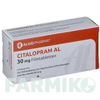 ЦИТАЛОПРАМ (CITALOPRAM) 30 мг таблетки 20 шт - Циталопрам ALIUD PHARMA