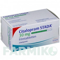 ЦИТАЛОПРАМ (CITALOPRAM) 30 мг таблетки 100 шт - Циталопрам STADAPHARM
