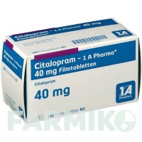 ЦИТАЛОПРАМ (CITALOPRAM) 40 мг таблетки 100 шт - Циталопрам 1 A PHARMA