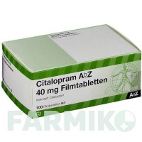 ЦИТАЛОПРАМ (CITALOPRAM) 40 мг таблетки 50 шт - Циталопрам ABZ PHARMA
