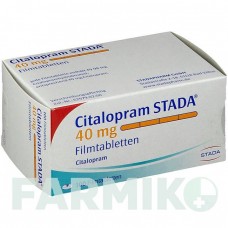 ЦИТАЛОПРАМ (CITALOPRAM) 40 мг таблетки 100 шт - Циталопрам STADAPHARM