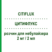ЦИТИФЛУКС (CITIFLUX) 2 мг/2 мл раствор для небулайзера 15 шт - Флунизолид LAB CT