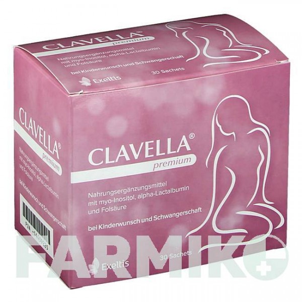 КЛАВЕЛЛА (CLAVELLA) саше 30x2,1 г - Активные вещества EXELTIS