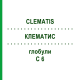 КЛЕМАТИС (CLEMATIS) C 6 глобули 1,5 г - Гомеопатія GUDJONS