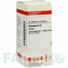 КЛЕМАТИС (CLEMATIS) D 12 таблетки 80 шт - Гомеопатия DHU
