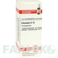 КЛЕМАТИС (CLEMATIS) D 12 глобули 10 г - Гомеопатия DHU