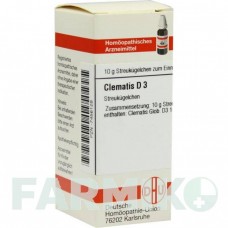 КЛЕМАТИС (CLEMATIS) D 3 глобули 10 г - Гомеопатия DHU