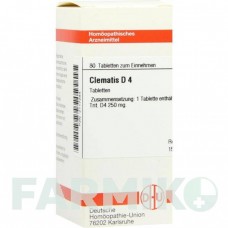 КЛЕМАТИС (CLEMATIS) D 4 таблетки 80 шт - Гомеопатия DHU