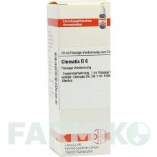 КЛЕМАТИС (CLEMATIS) D 6 раствор 20 мл - Гомеопатия DHU