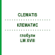 КЛЕМАТИС (CLEMATIS) LM XVIII глобули 5 г - Гомеопатия DHU