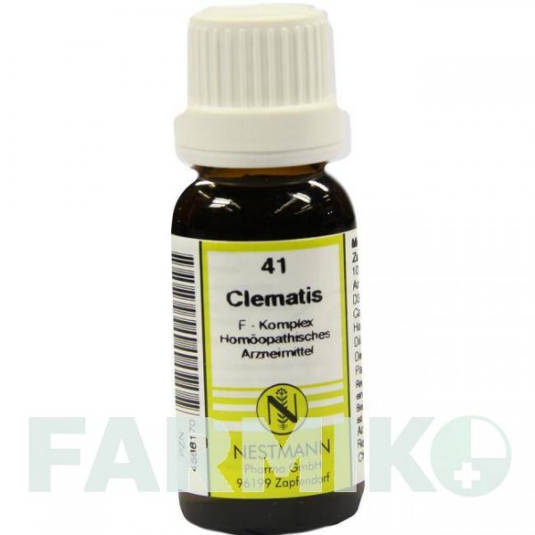 КЛЕМАТИС (CLEMATIS) раствор 20 мл - Гомеопатия NESTMANN PHARMA