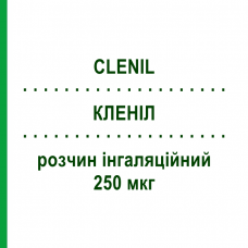 КЛЕНИЛ (CLENIL) 250 мкг раствор ингаляционный 200 доз - Беклометазон CHIESI