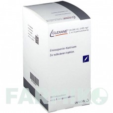 КЛЕКСАН (CLEXANE) 10000 МО 100 мг/мл розчин 20 шт - Еноксапарин ACA MULLER-ADAG PHARMA
