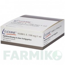 КЛЕКСАН (CLEXANE) 10000 МО 100 мг/мл розчин 24 шт - Еноксапарин CC PHARMA