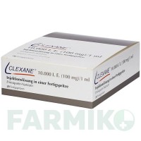 КЛЕКСАН (CLEXANE) 10000 МЕ 100 мг/мл раствор 20 шт - Эноксапарин CC PHARMA