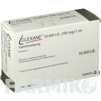 КЛЕКСАН (CLEXANE) 10000 МО 100 мг/мл розчин 20 шт - Еноксапарин KOHLPHARMA