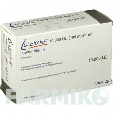 КЛЕКСАН (CLEXANE) 10000 МО 100 мг/мл розчин 20 шт - Еноксапарин KOHLPHARMA
