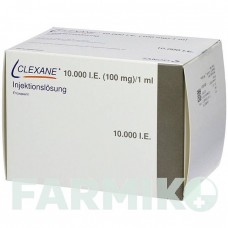 КЛЕКСАН (CLEXANE) 10000 МО 100 мг/мл розчин 24 шт - Еноксапарин KOHLPHARMA