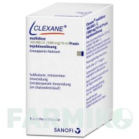 КЛЕКСАН (CLEXANE) 100000 МО 1 г/10 мл розчин 10 мл - Еноксапарин SANOFI