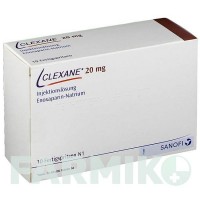 КЛЕКСАН (CLEXANE) 2000 МО 20 мг/0,2 мл розчин 10 шт - Еноксапарин EMRA-MED