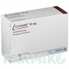 КЛЕКСАН (CLEXANE) 2000 МО 20 мг/0,2 мл розчин 10 шт - Еноксапарин EMRA-MED
