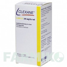 КЛЕКСАН (CLEXANE) 4000 МЕ 40 мг/0,4 мл раствор 10 шт - Эноксапарин ABACUS MEDICINE