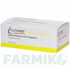 КЛЕКСАН (CLEXANE) 4000 МО 40 мг/0,4 мл розчин 10 шт - Еноксапарин CC PHARMA