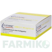КЛЕКСАН (CLEXANE) 4000 МО 40 мг/0,4 мл розчин 20 шт - Еноксапарин CC PHARMA