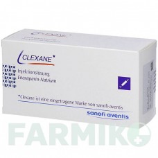 КЛЕКСАН (CLEXANE) 4000 МЕ 40 мг/0,4 мл раствор 10 шт - Эноксапарин MEDICOPHARM